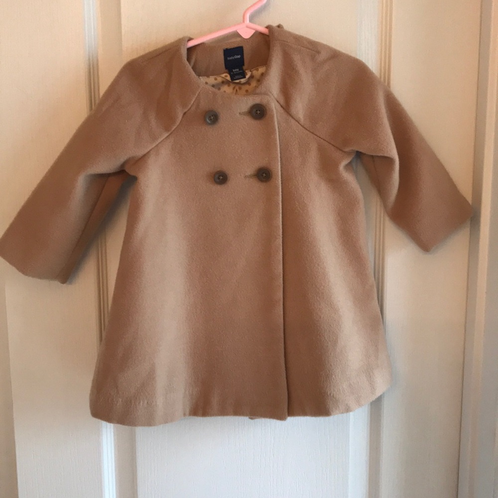 Baby Gap Beige/Tan Pea Coat